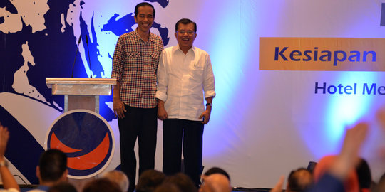 6 Janji Jokowi-JK di hadapan pengusaha