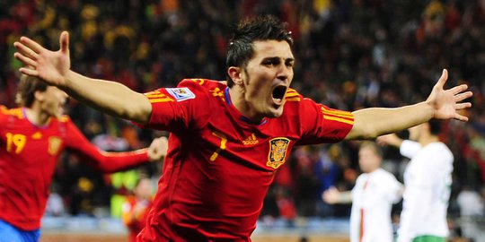 David Villa akhiri bela Spanyol usai Piala Dunia