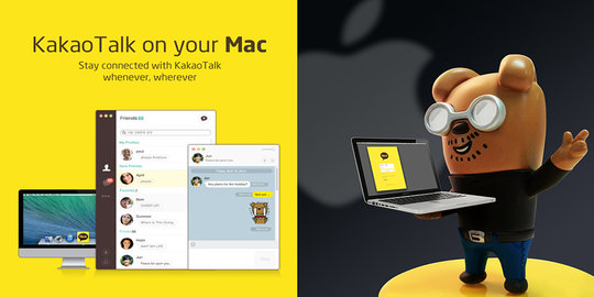 KakaoTalk sekarang sudah hadir untuk versi Mac