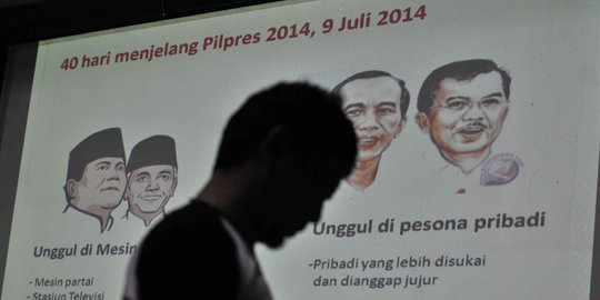 Adu kuat kepala daerah pendukung Jokowi dan Prabowo