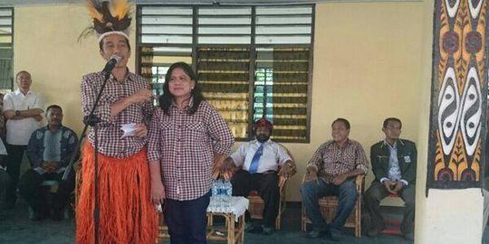 Menilik penampilan Iriana Jokowi yang apa adanya