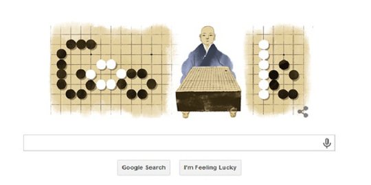 Google Doodle kenang pemain Go terhebat sepanjang masa
