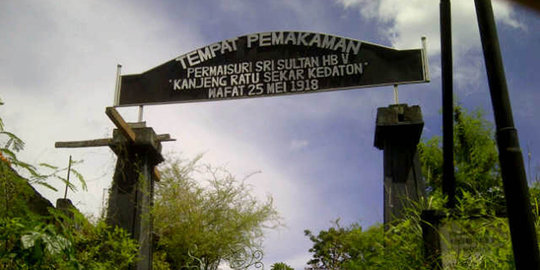 Mengintip makam istri Sri Sultan HB V di Manado