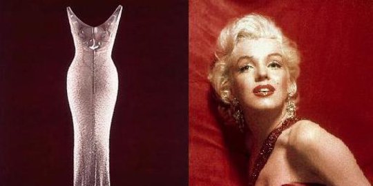 Gaun kontroversial milik Marilyn Monroe dijual 1,26 juta dolar