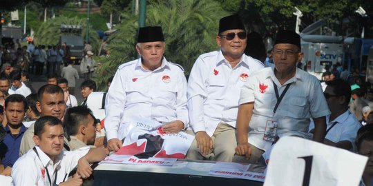 Prabowo kampanye di Jakarta & Bogor, Hatta ke Bandung