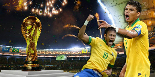5 Alasan Brasil bisa juara Piala Dunia 2014