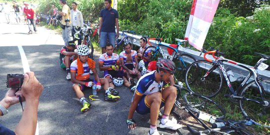 Pipis sembarang, pebalap Malaysia dicoret dari Tour de Singkarak