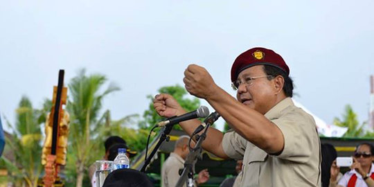 'Kalau Prabowo menang, Amerika akan memberikan visa'