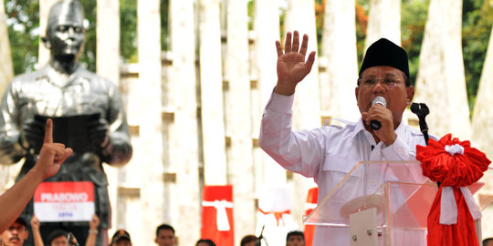 Usai debat pernyataan Prabowo makin lantang