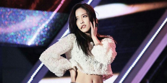 Teaser foto debut kedua, Hyomin T-Ara sporty berambut pendek