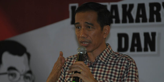 Jokowi: Tegas itu bukan badannya besar, saya kecil juga tegas
