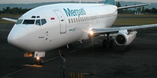 Dahlan senang jika utang Merpati Rp 7,3 T direstrukturisasi