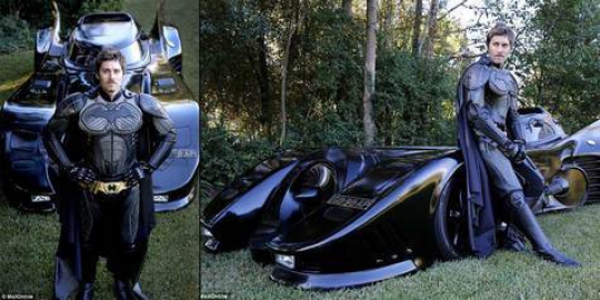 Keren bro! Street-legal Batmobile pertama di dunia!