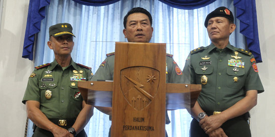 Jenderal Moeldoko: Surat DKP tidak disimpan di Mabes TNI