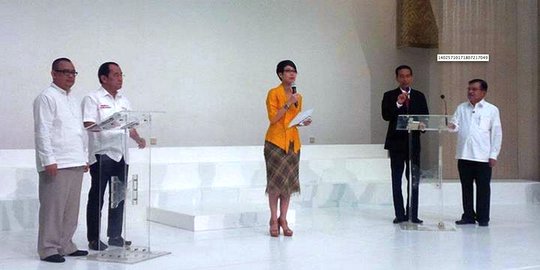 Foto Jokowi-JK latihan debat beredar luas di media sosial