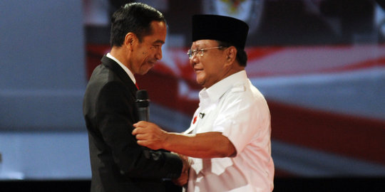 Janji manis Prabowo-Jokowi saat debat soal ekonomi