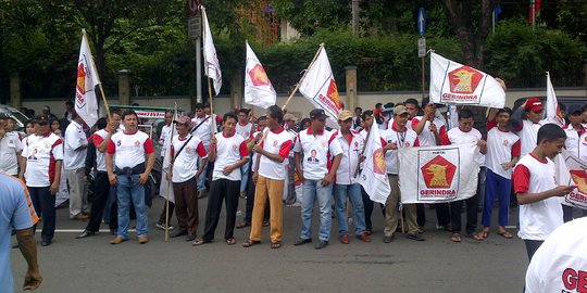 Kader Gerindra ramai-ramai berbelok dukung Jokowi-JK