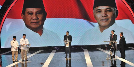 Prabowo-Hatta dan Jokowi-JK 'nyanyi' bareng di Youtube