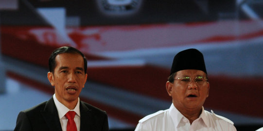 Survei Indo Barometer: Soal pintar Jokowi 71,4%, Prabowo 28,6%