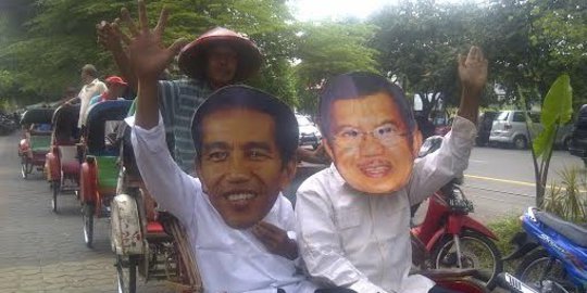 Ini alasan para tukang becak mendukung Jokowi