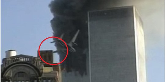 Video tragedi tabrakan pesawat 175 dengan Gedung WTC palsu?