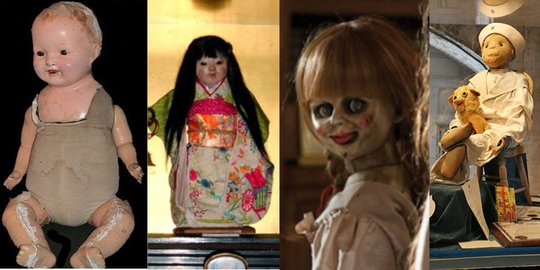 Seram, 5 boneka ini diyakini kerasukan hantu!