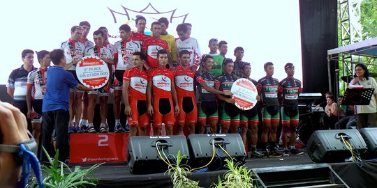 Para juara Tour de Singkarak 2014
