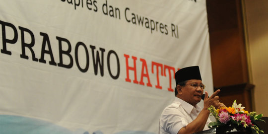 Prabowo kampanye di Tanah Abang ditemani Ahok dan Haji Lulung