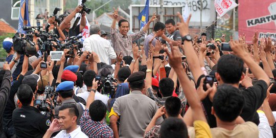 Derita Jokowi saat kampanye