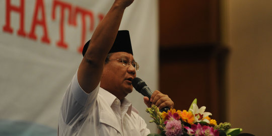 Ini pengakuan Prabowo dua hari menghilang tak kampanye