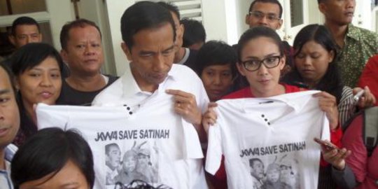 Ditanya soal izin kampanye Jokowi-JK di stasiun, Rieke marah