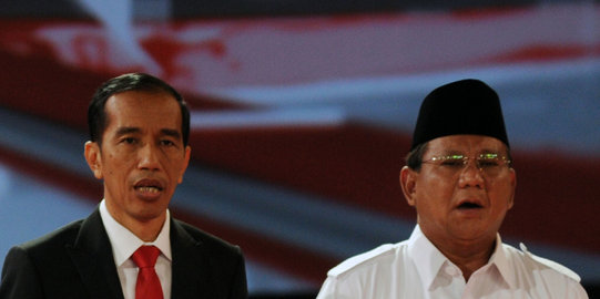 Gaya Prabowo-Jokowi biar mirip Soekarno