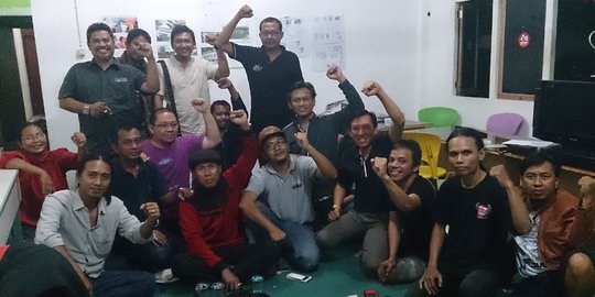 Aktivis 98 di Surabaya tolak dukung Prabowo-Hatta