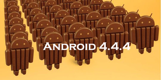 Tak ada sesuatu yang terlalu istimewa di Android 4.4.4