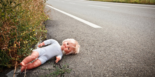 Warga geger di depan Halte Pasar Rumput ada 3 mayat bayi