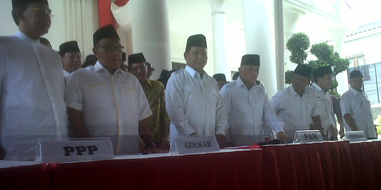 Kader Demokrat Banten, deklarasi dukung Prabowo-Hatta