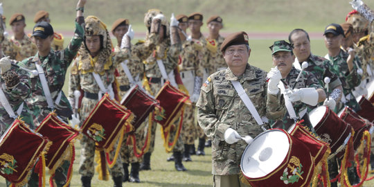 Nostalgia, SBY main drum band di Kompleks Akmil Magelang