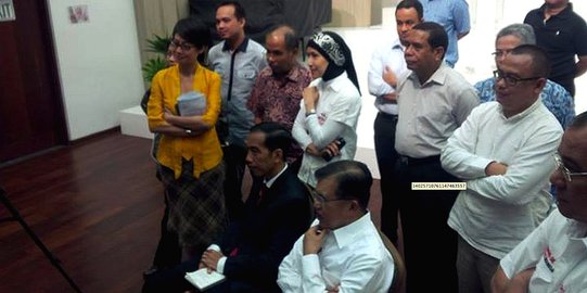 Di Tugu Proklamasi, relawan Jokowi-JK ikrar menang 60%