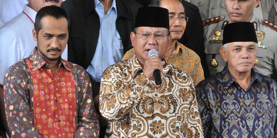 Saat Prabowo-Hatta laporkan harta kekayaan ke KPK