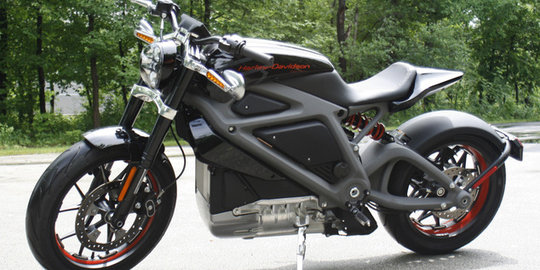 Mengintip teknologi baru moge listrik pertama Harley Davidson