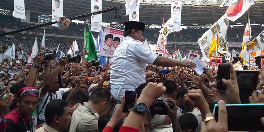 Prabowo: Tanggal 9 Juli banyak negara takut saya jadi presiden