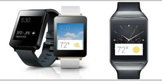 Adu spesifikasi dan harga LG G Watch vs Samsung Gear Live