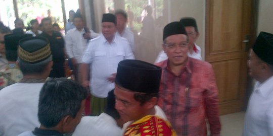 Said Aqil: Prabowo siap diberi masukan dan dipanggil kiai