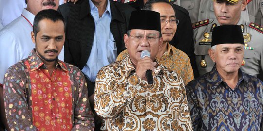 Di pesantren, Prabowo ngaku dari dulu selalu dekat dengan kiai