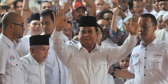 Ingin dihormati asing, Prabowo janji sejahterakan rakyat