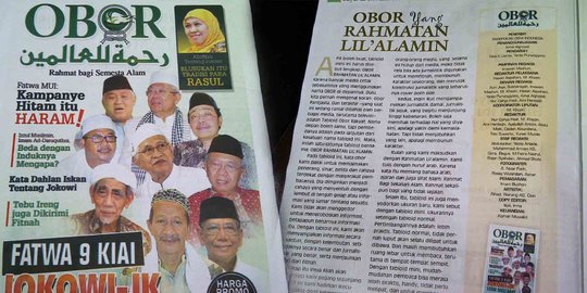 Di Malang, Jokowi pamer tabloid Obor Rahmatan Lil Alamiin