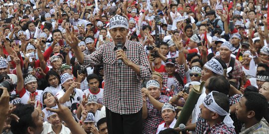 Tengah malam, Jokowi ziarah ke makam Soekarno