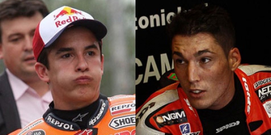 Marc Marquez cemaskan \'serangan\' Aleix Espargaro