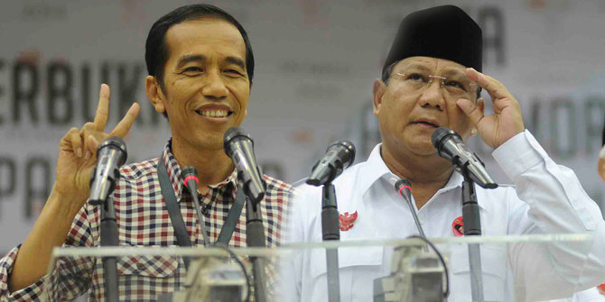 Saling rusak spanduk, pendukung Prabowo-Jokowi nyaris bentrok