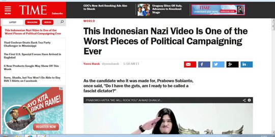 Diprotes EMI, video Ahmad Dhani berkostum Nazi dicopot Youtube